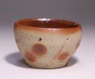 高力芳照 作 「備前ヒダスキ水玉盃」 #1