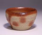 高力芳照 作 「備前ヒダスキ水玉盃」 #3