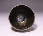 馬場隆志 作 「備前黒湯呑（左馬）」 #4