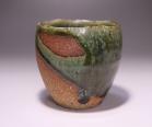馬場隆志 作 「織部湯呑（左馬）」 #1