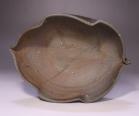 屋代剛右 作 「伊部木の葉皿」 #1