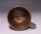 秋谷昌央 作 「備前カップ＆ソーサー」 #4