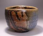伊勢崎 淳 作 「備前黒茶碗」 #2