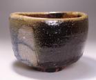 伊勢崎 淳 作 「備前黒茶碗」 #3