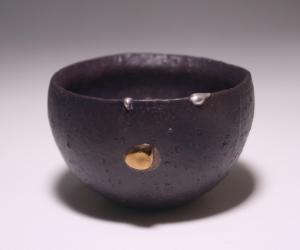 中原幸治 作 「陶胎酒呑 夜光」