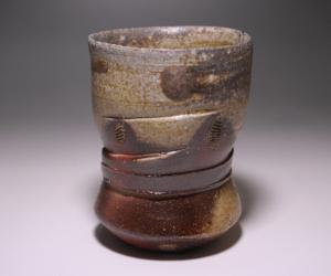 秋谷昌央 作 「備前フリーカップ」