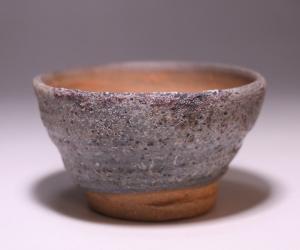 高力芳照 作 「備前窯変盃」