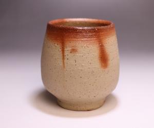 高力芳照 作 「緋襷湯呑」