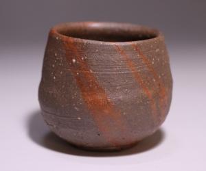 高力芳照 作 「火襷酒呑」