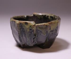 馬場隆志 作 「備前黒酒呑」
