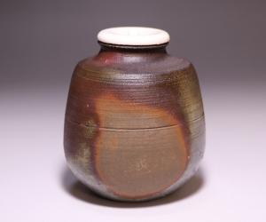 山本雄一 作 「備前茶入」