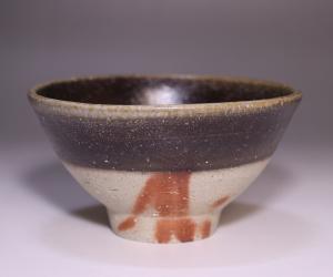 秋谷昌央 作 「黒茶碗」