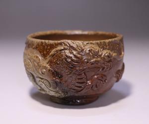 中原幸治 作 「備前龍酒呑」