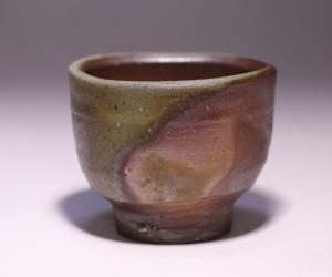 藤原 啓 作 「備前酒杯」