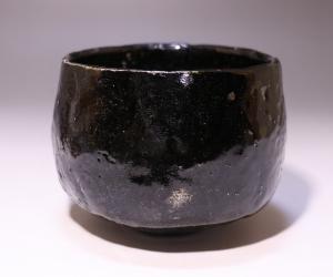 金重有邦 作 「黒高麗茶碗」
