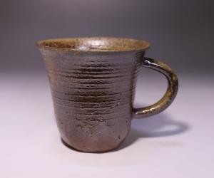 高力芳照 作 「備前マグカップ」