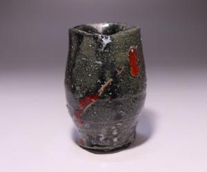 市川 透 作 「R432黒炭化酒呑「葉隠」」