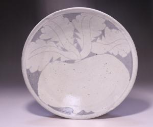 陶工房 斿 作 「搔き落とし皿」