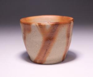 松田華山 作 「備前酒呑」