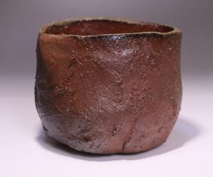 友利幸夫 作 「備前茶碗」
