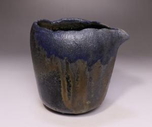 後関裕士 作 「蒼変黒片口」