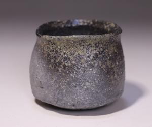 金重充宏 作 「青備前酒盃」