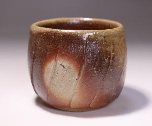 秋谷昌央 作 「備前湯呑」