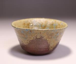 金重充宏 作 「備前色胡麻酒盃」