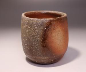伊勢崎晃一朗 作 「備前湯呑」