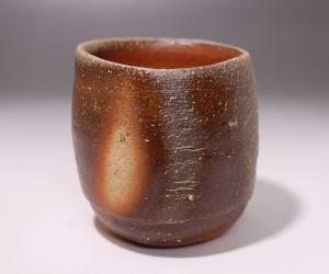 伊勢崎晃一朗 作 「備前湯呑」