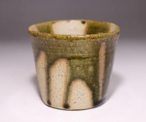 竹中健次 作 「備前織部カップ」
