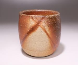 伊勢崎晃一朗 作 「備前湯呑」