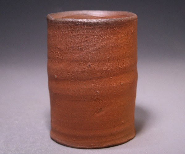 中村 真 作 「備前麦酒呑」 ~備前焼専門卸小売店 川口陶楽苑~