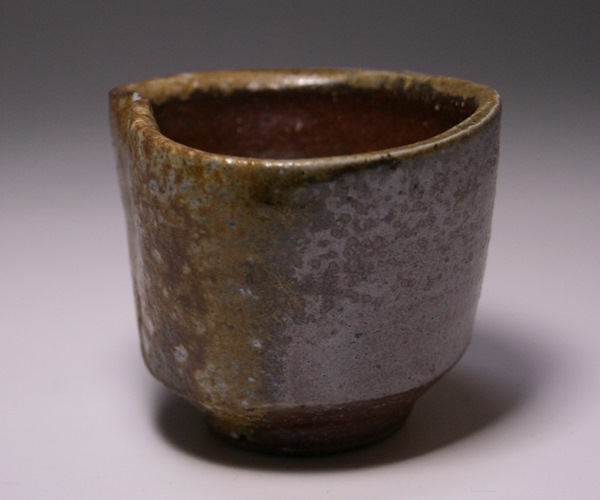 金重潤平作 「備前酒呑」