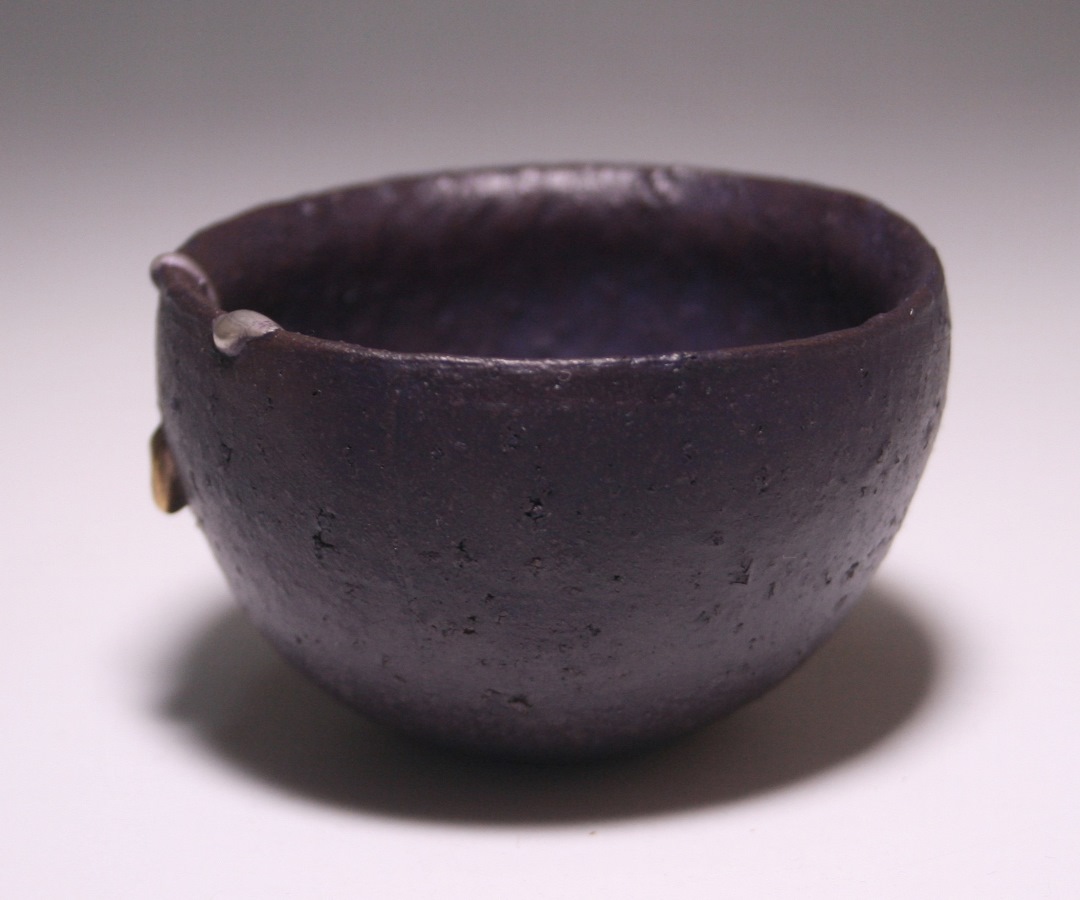 中原幸治作 「陶胎酒呑 夜光」