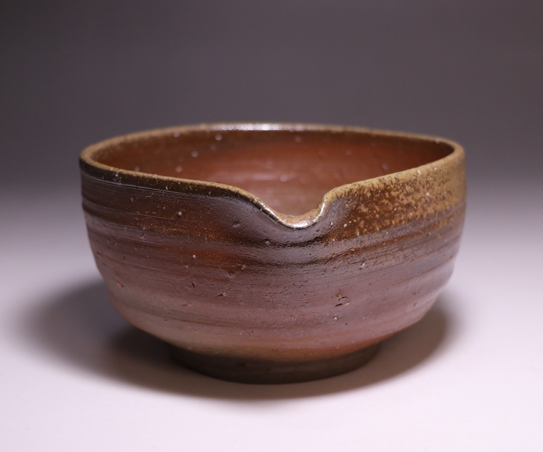 高力芳照作 「備前小鉢」