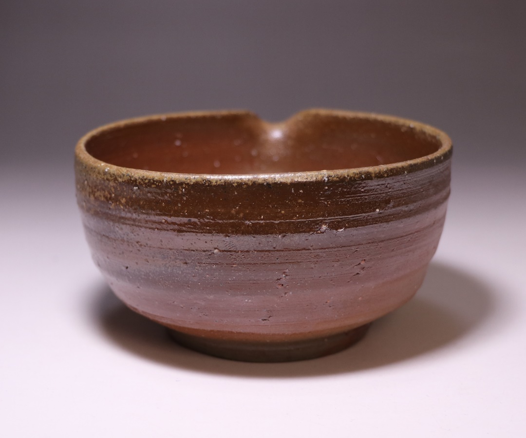 高力芳照作 「備前小鉢」
