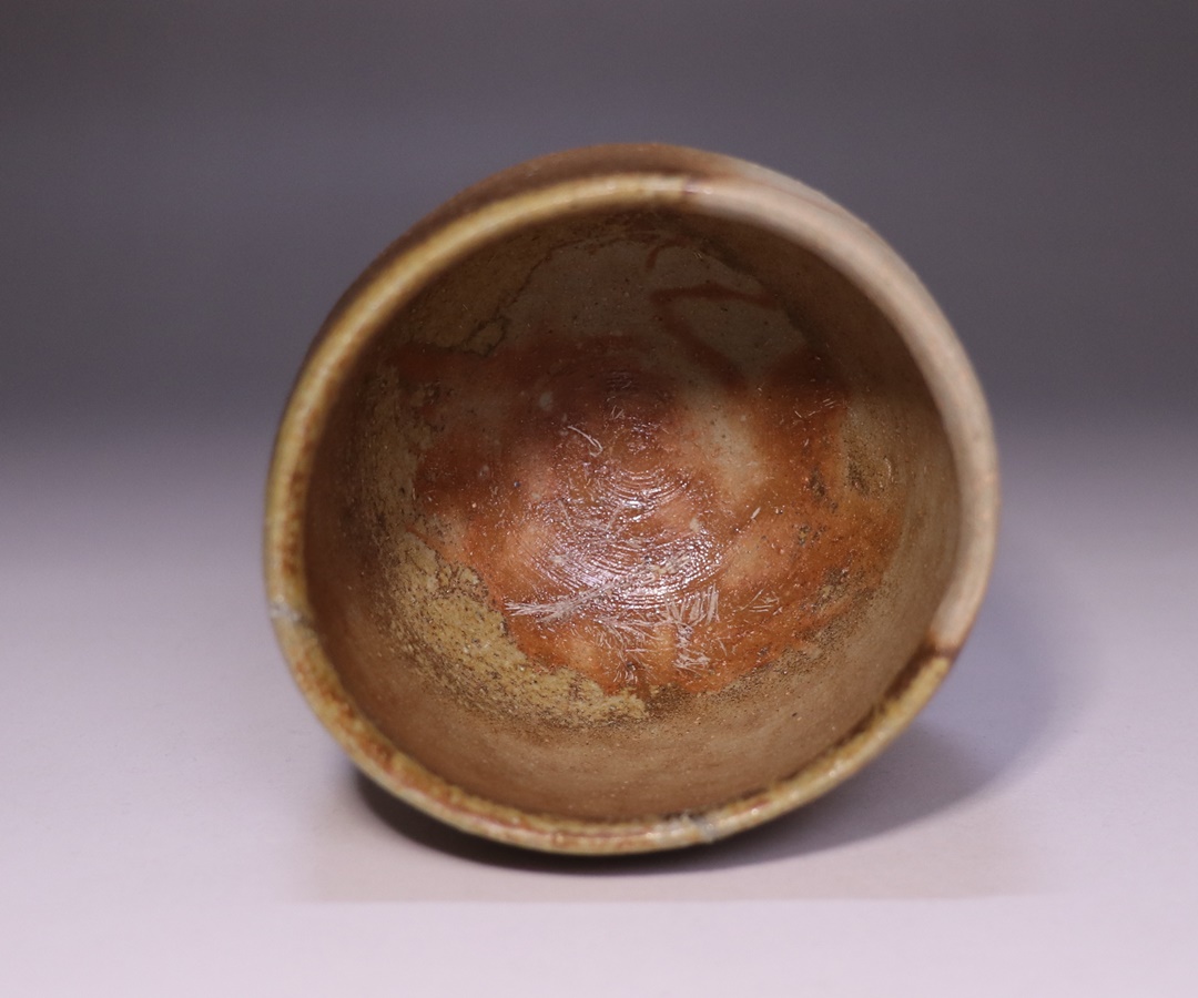 原田拾六作 「備前ワイン盃」