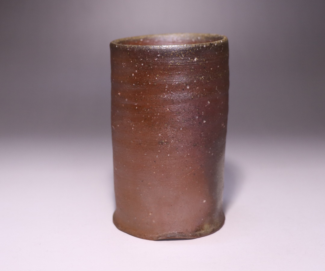 中村六郎作 「備前麦酒呑」