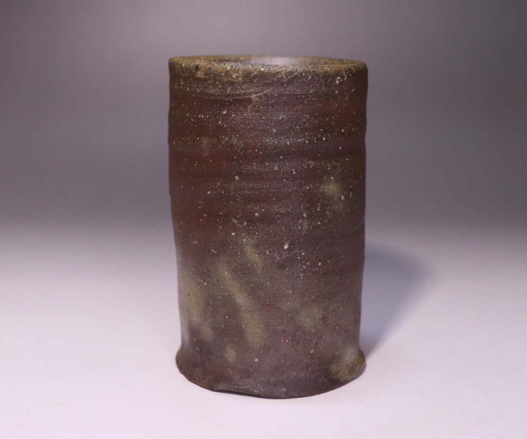 中村六郎作 「備前麦酒呑」