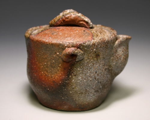 西村春湖 作 「备前泡瓶」